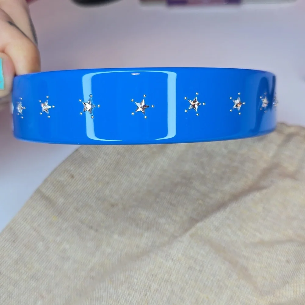 NWOT Gucci & Adidas Collab Crystal Monogram Headband! - Picture 6 of 12
